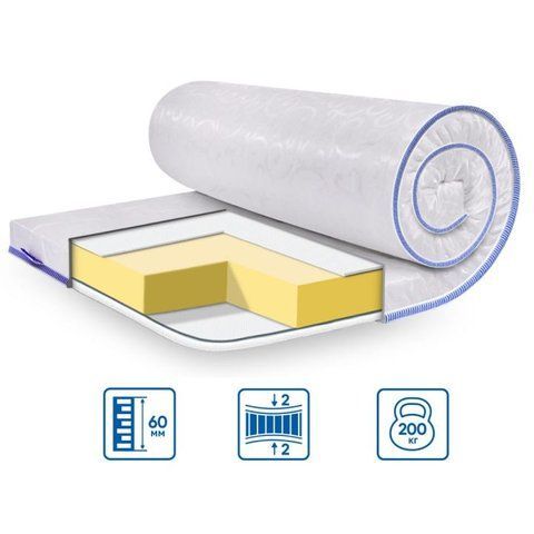 Топер Eurosleep BIG-MEMORY ЖАКKАРД 150050 фото