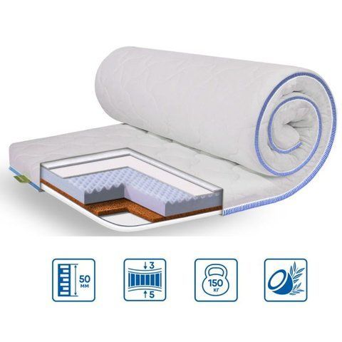 Топер Eurosleep COCOS MASSAGE 1500119 фото