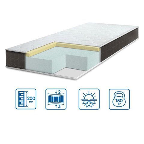 Ортопедичний матрац Eurosleep BIONIC MEMORY 150080 фото